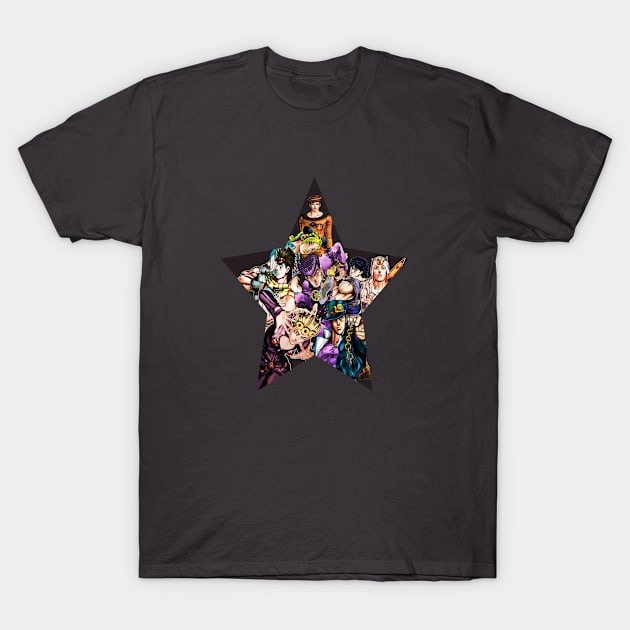 Jojo's Bizarre adventure T-Shirt by Saitama67